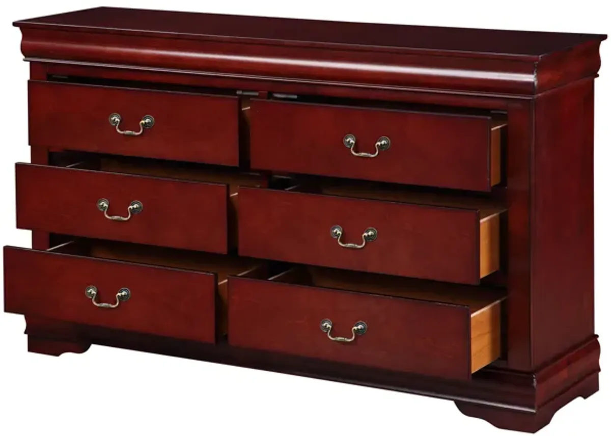 Louis Philippe - Sleigh Bedroom Set