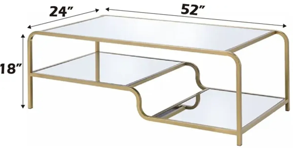 Astrid - Mirrored Table