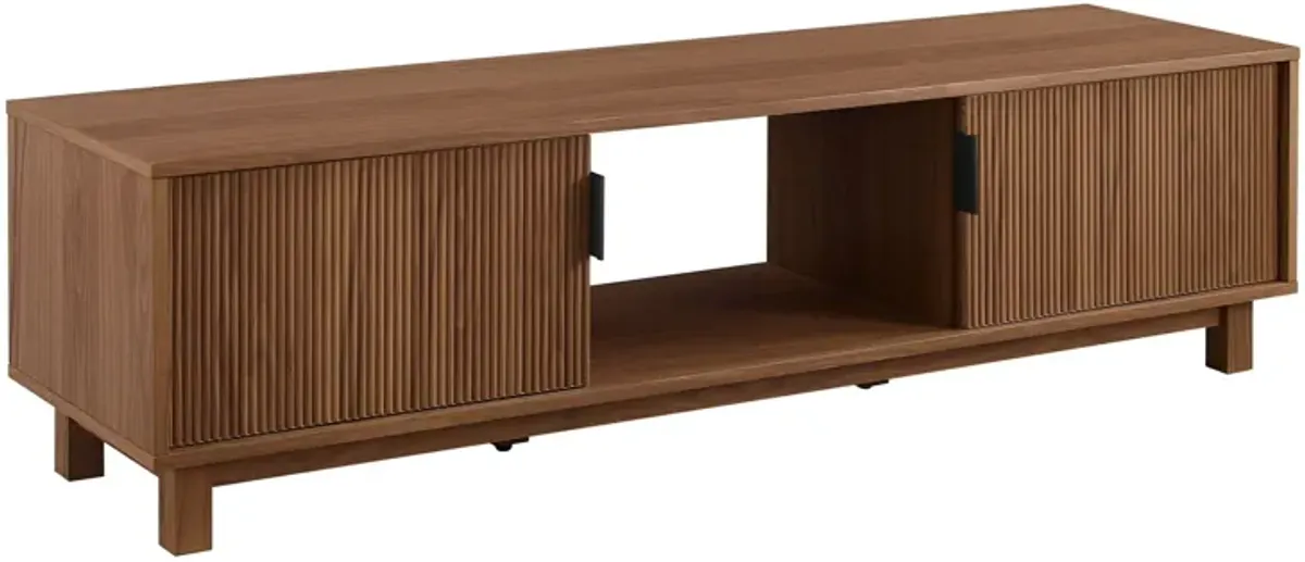 Modern Fluted Door Minimalist TV Stand