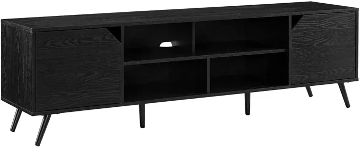 Contemporary 2 Door Minimalist TV Stand