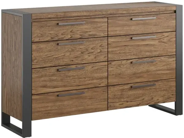 Phera - 8 Drawer Dresser - Brown