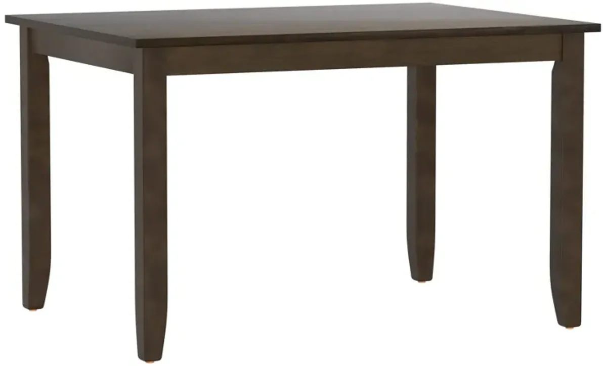 Velvety - 5 Piece Dining Table Set - Brown