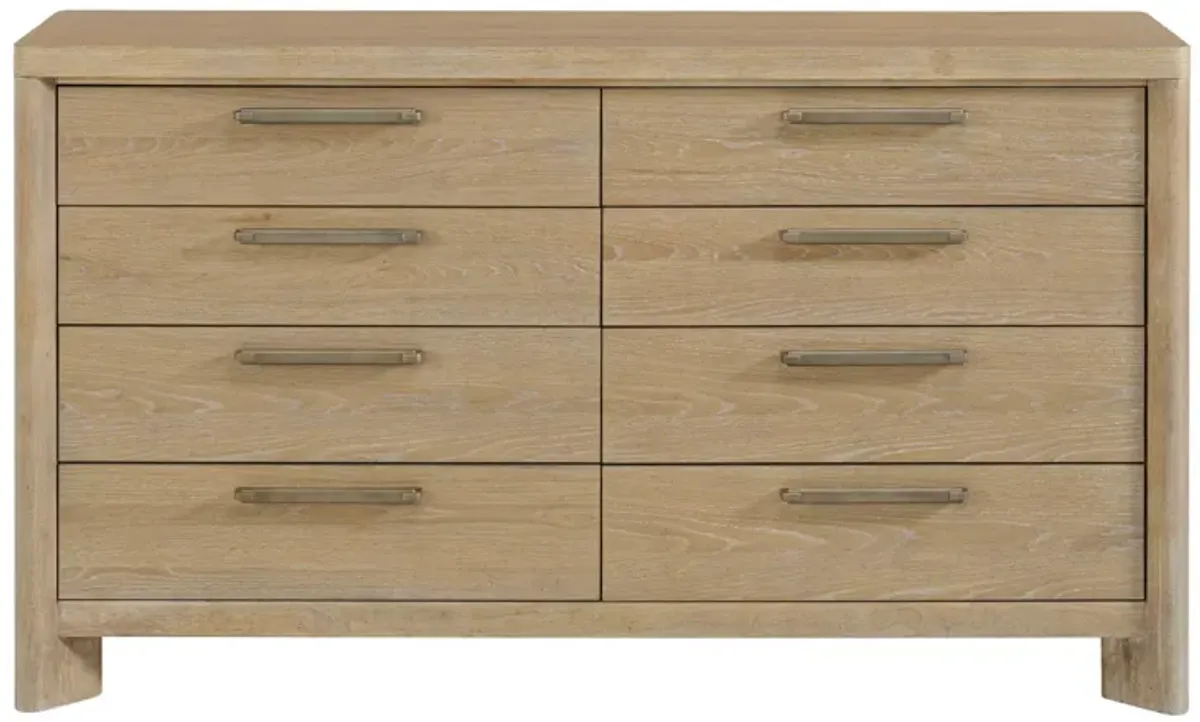 Clove - 8 Drawer Dresser - Tan