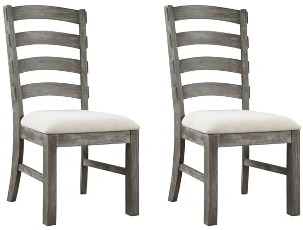 Rusti - Upholstered Dining Chairs (Set of 2) - Brown