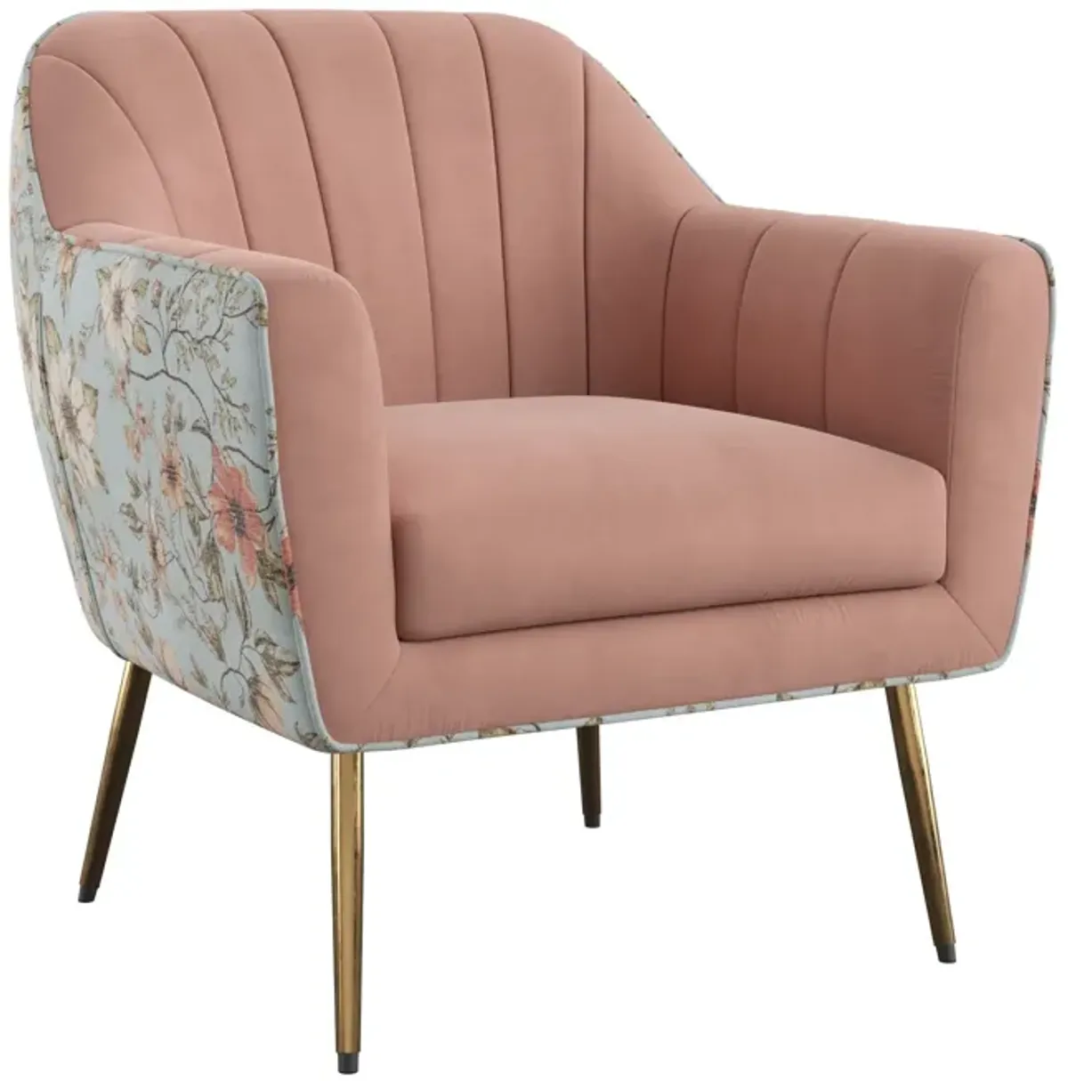 Accent Chair - Rose Pink