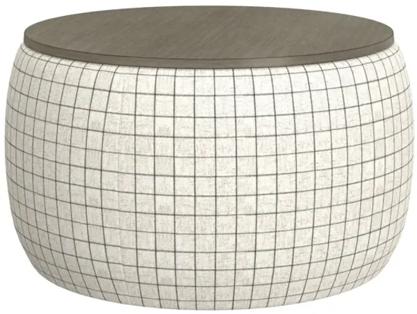 Revel - Storage Ottoman - White