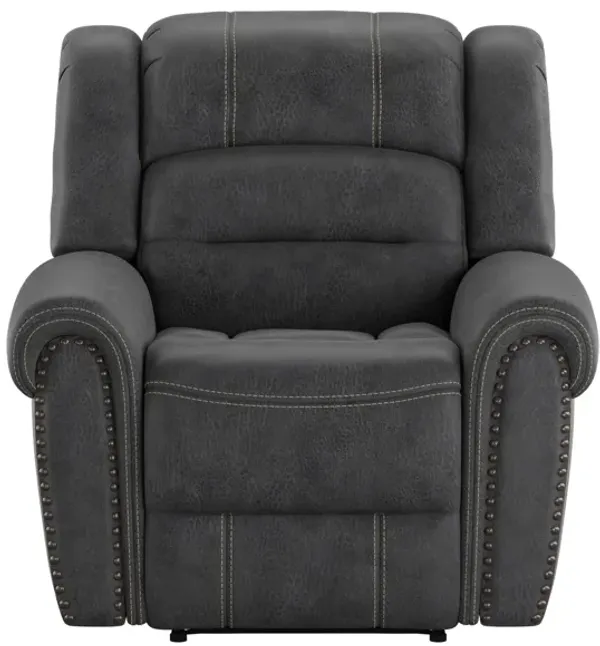 Ferrar - Gliding Recliner - Gray