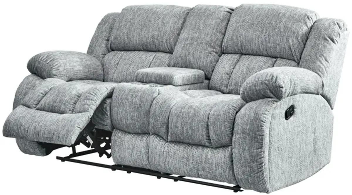 Stonic - Reclining Sofa And Loveseat - Gray