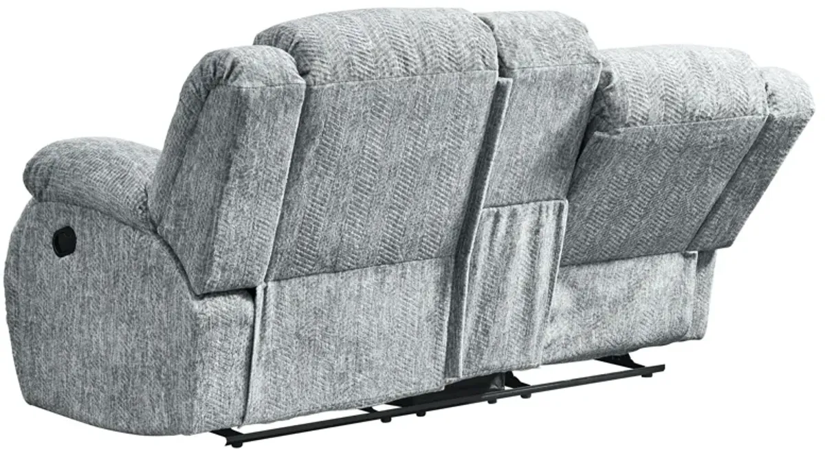 Stonic - Reclining Sofa And Loveseat - Gray