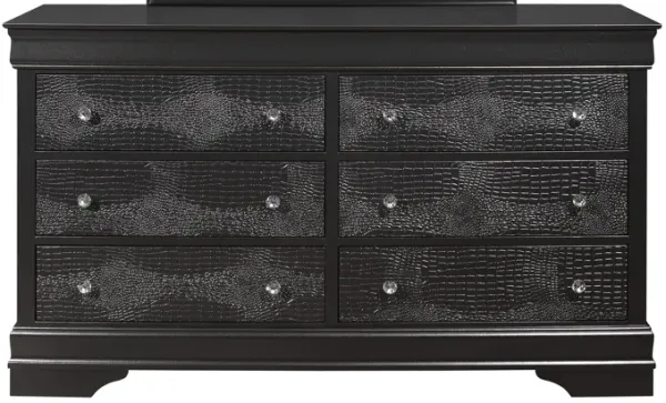 Shaker - Crocodile Metallic Dresser