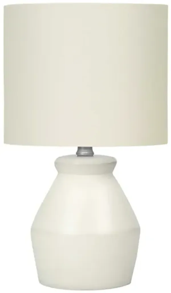 Lighting, Table Lamp Modern - Cream