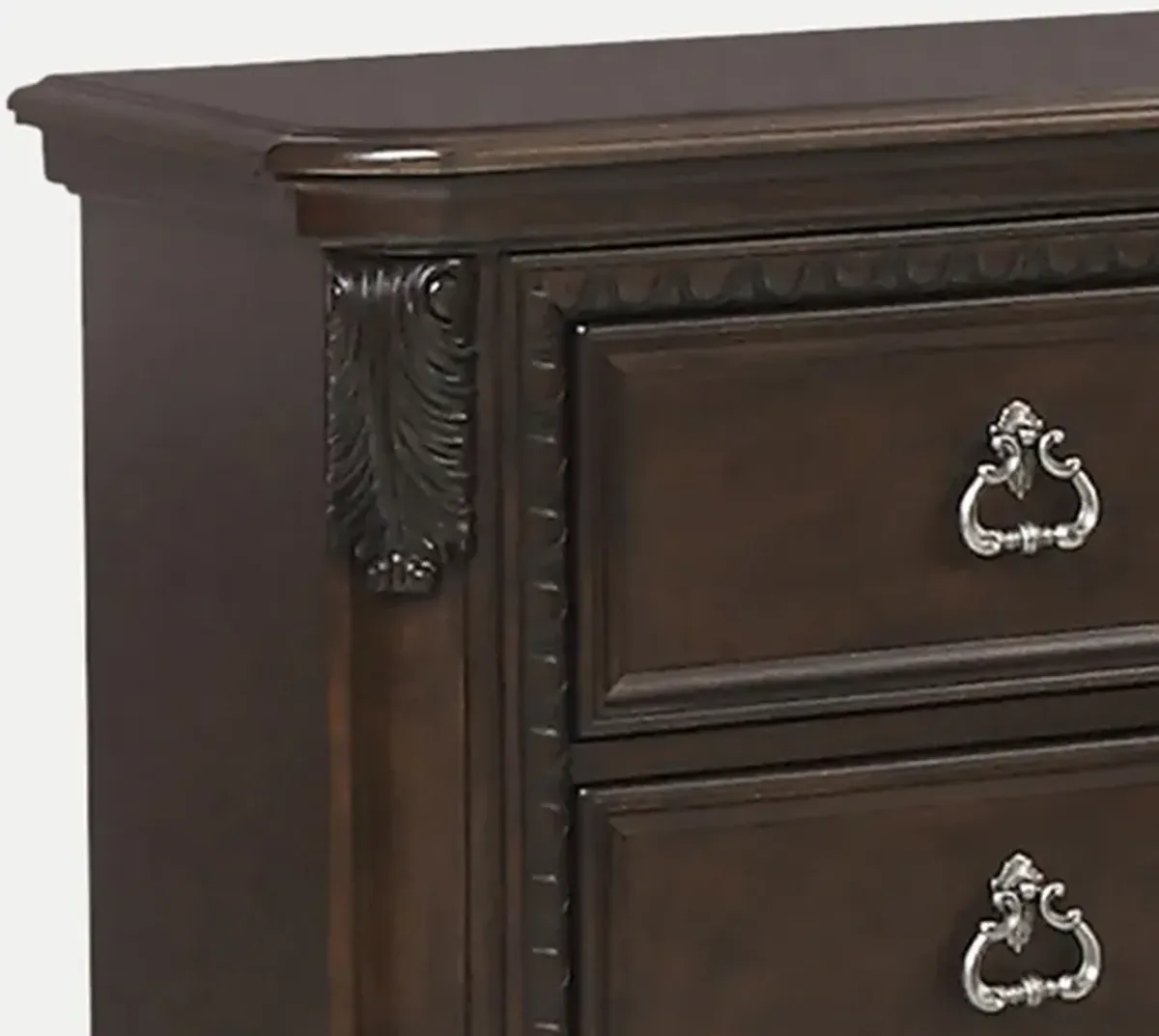 2 Drawer Nightstand - Mahogany