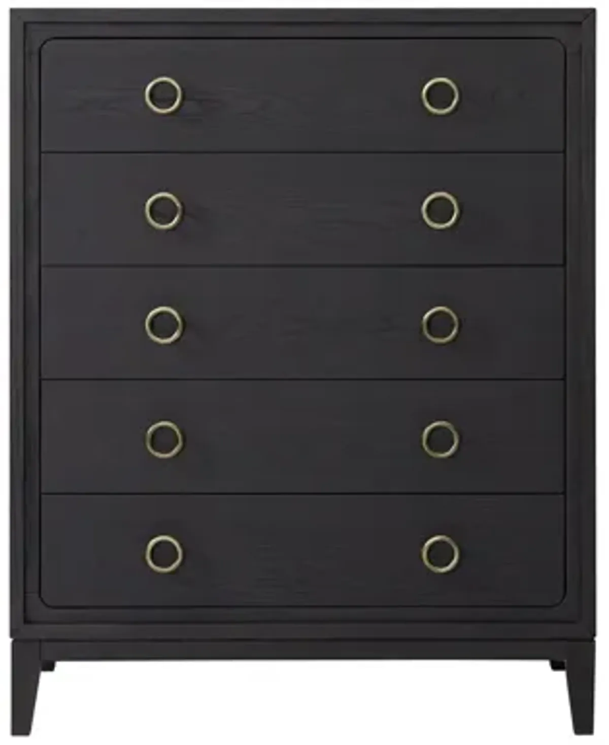 Peppercorn - 5 Drawer Chest - Black