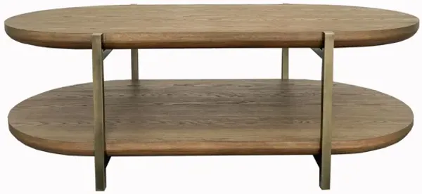 Cocktail Table - Light Brown