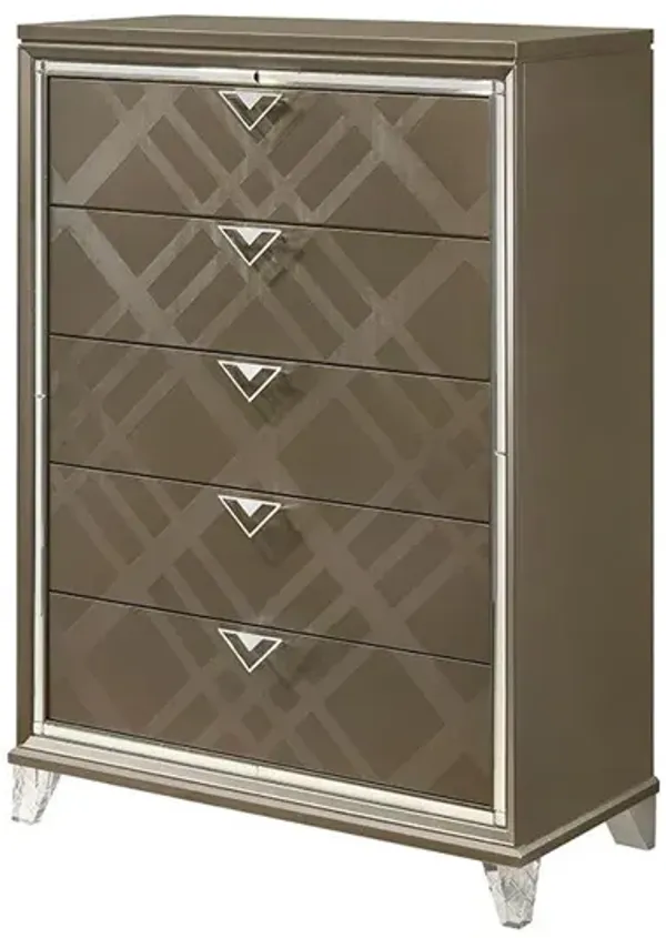 Skylar - Chest - Champagne