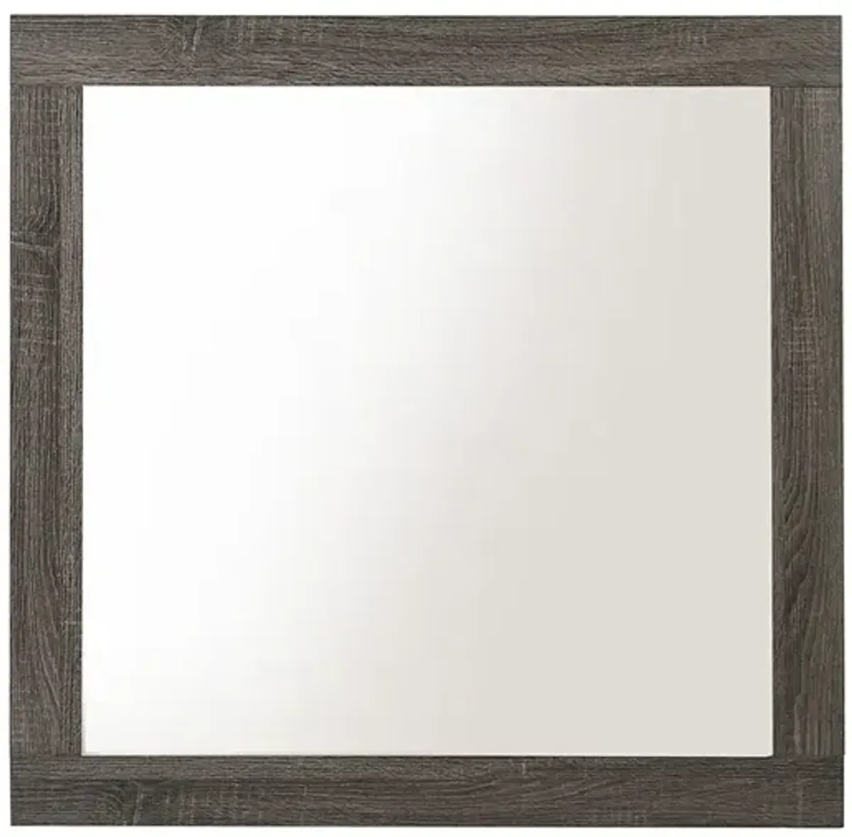 Avantika - Rustic Mirror - Gray / Oak