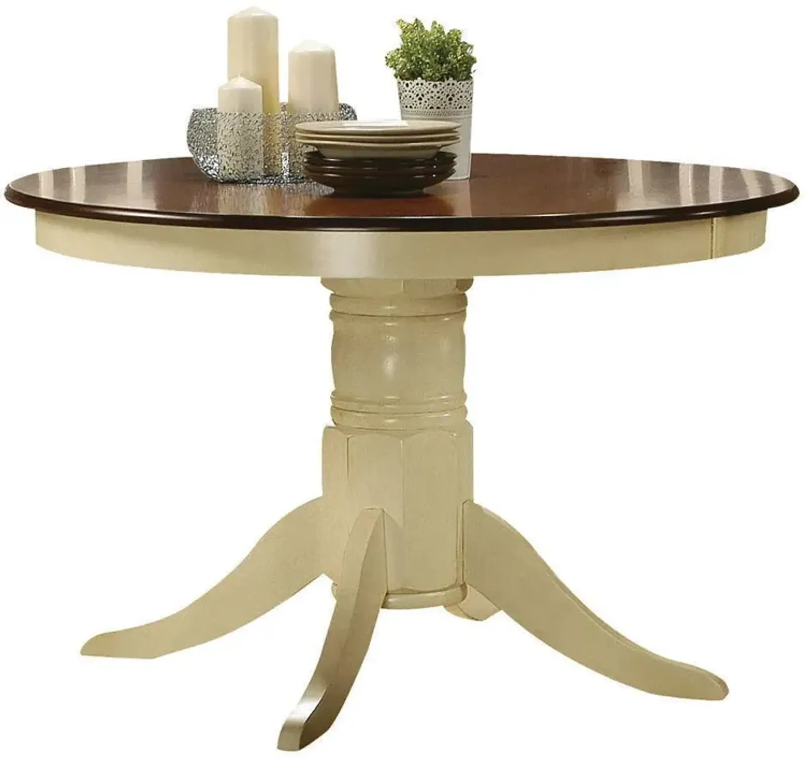 Dylan - Dining Table - Cream / Oak