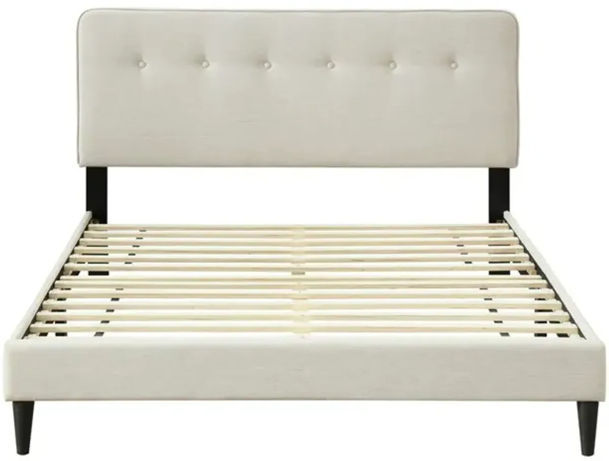 Upholstered Bed In A Box With USB