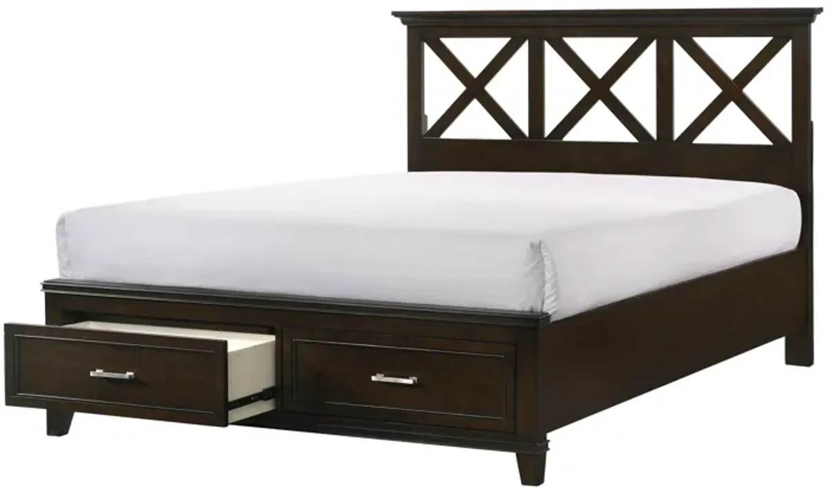 X Ample Storage Bed