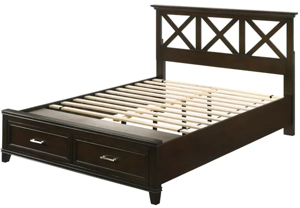 X Ample Storage Bed