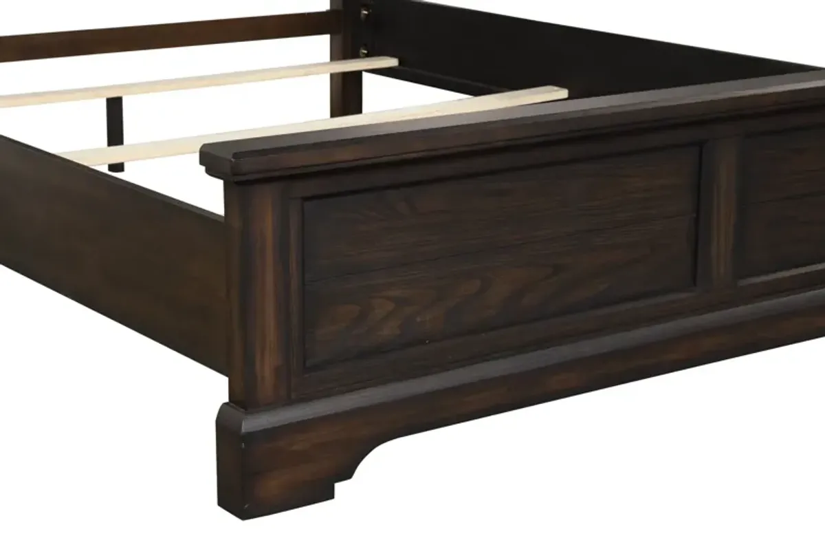 Crafted Sleigh Bed