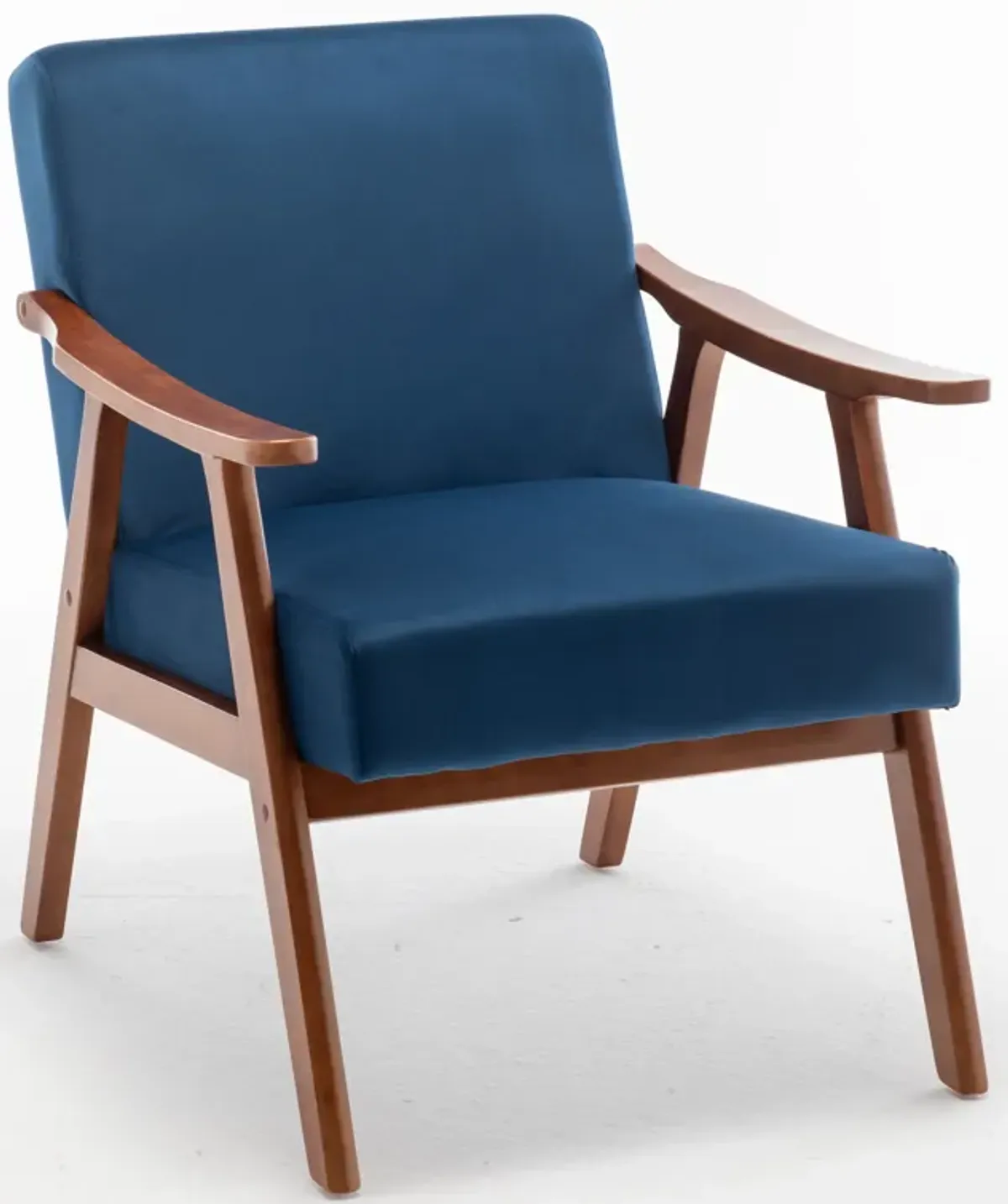 Accent Chair, Classic Mid Century Modern For Extra Seating