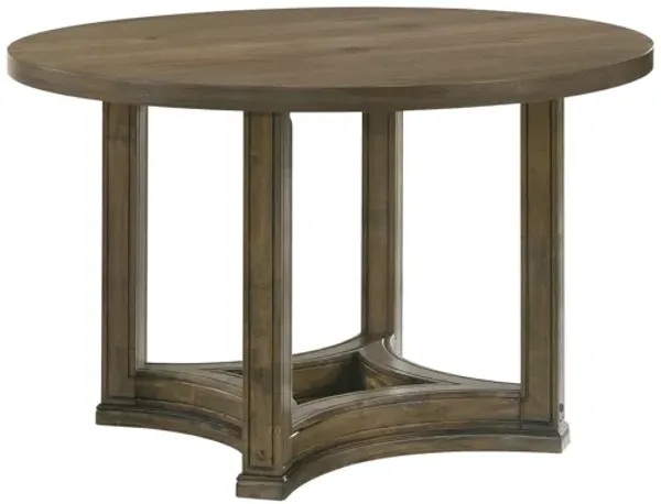 Parfield - Weathered Round Dining Table - Oak