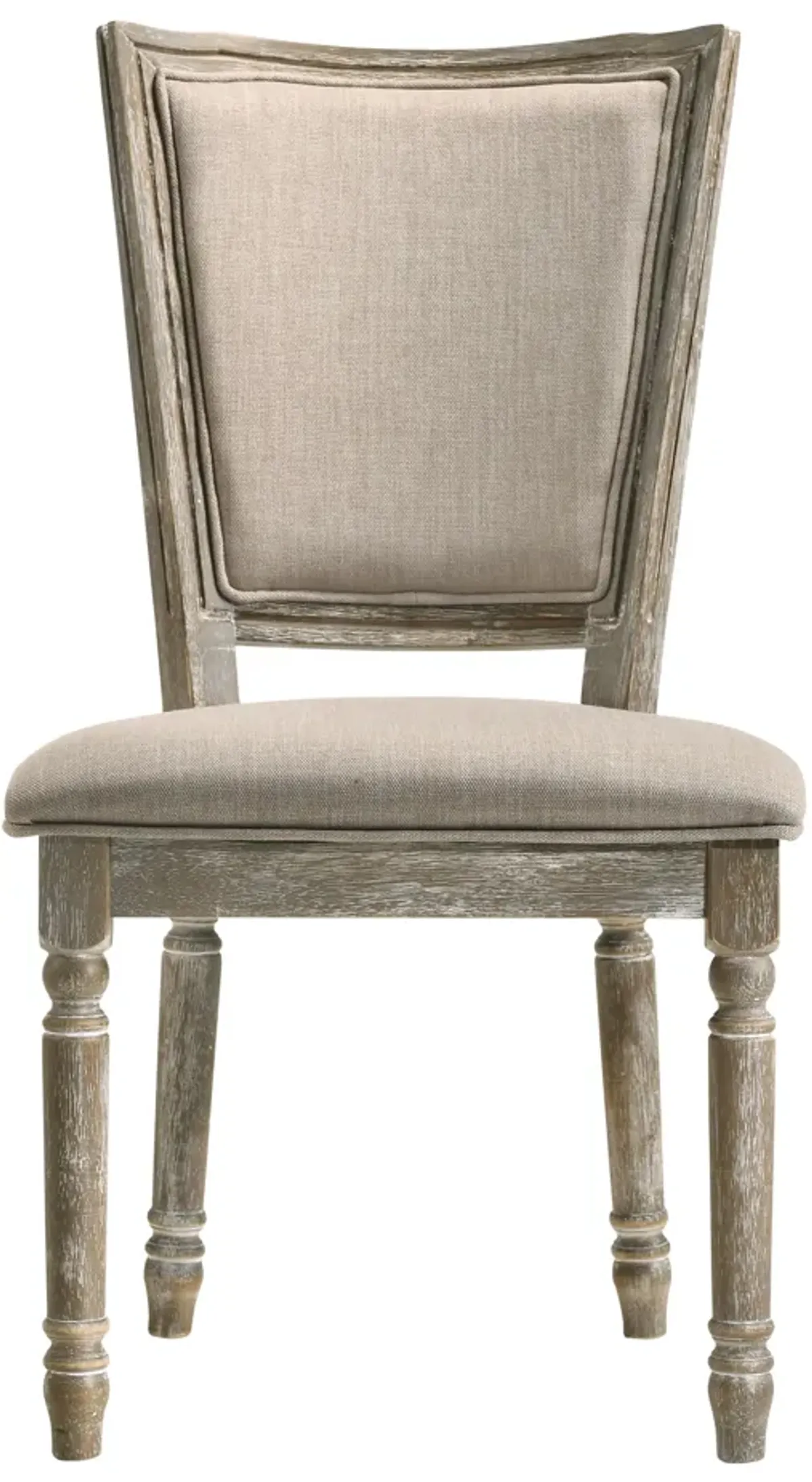 Gabrian - Two Tone, Reclaimed Side Chair (Set of 2) - Beige / Gray