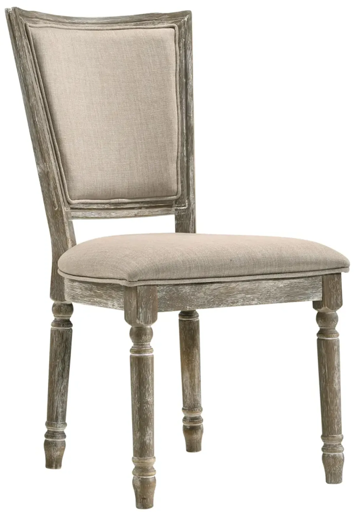 Gabrian - Two Tone, Reclaimed Side Chair (Set of 2) - Beige / Gray