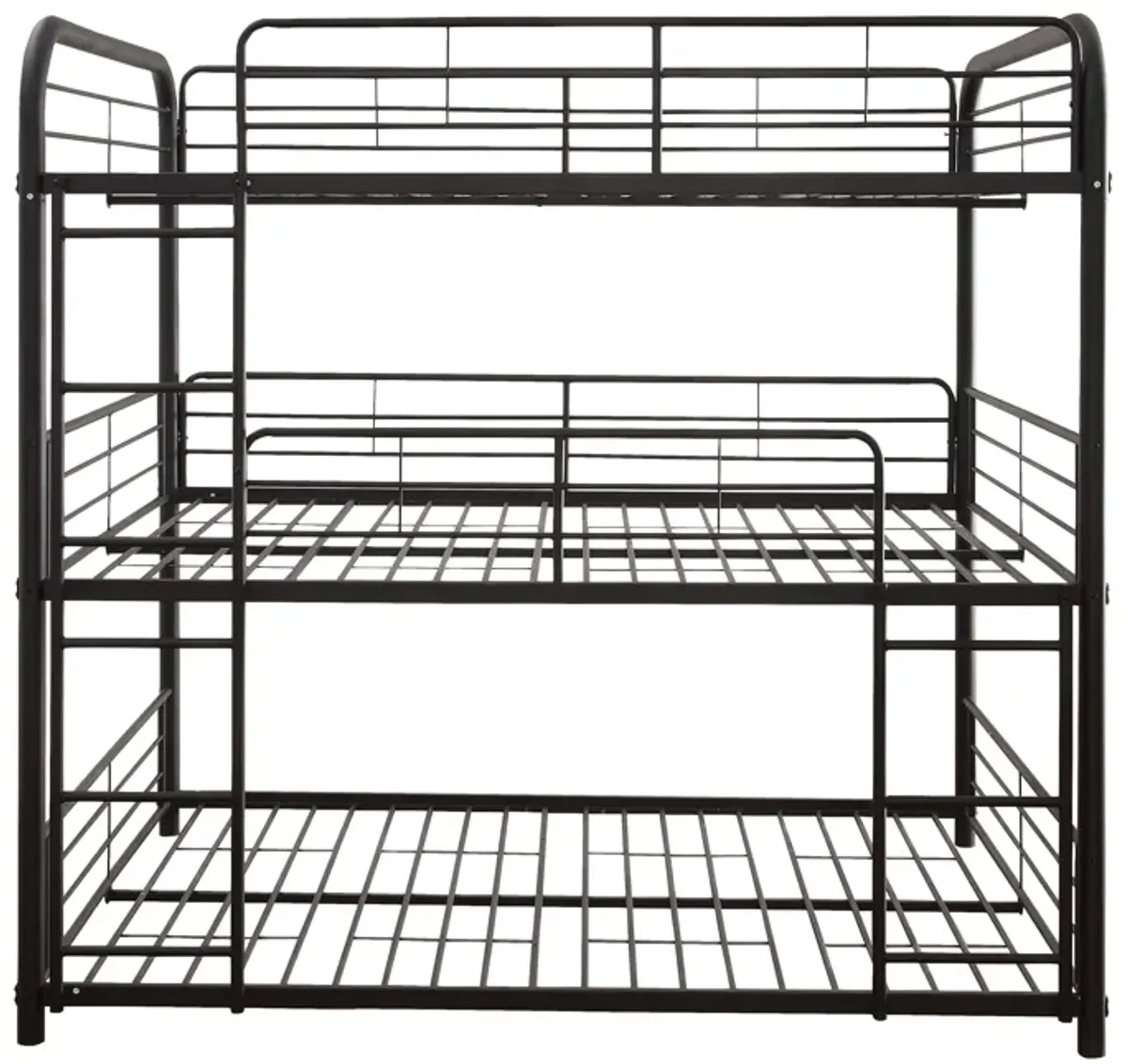 Cairo - Triple Full Bunk Bed - Black