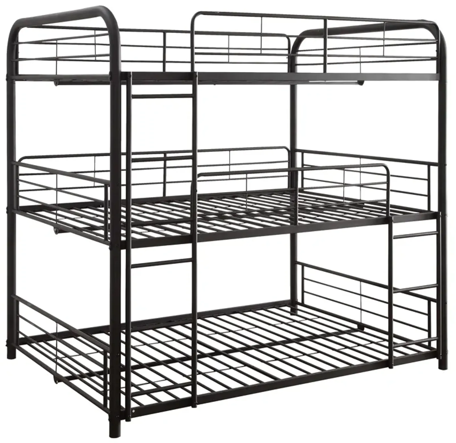 Cairo - Triple Full Bunk Bed - Black