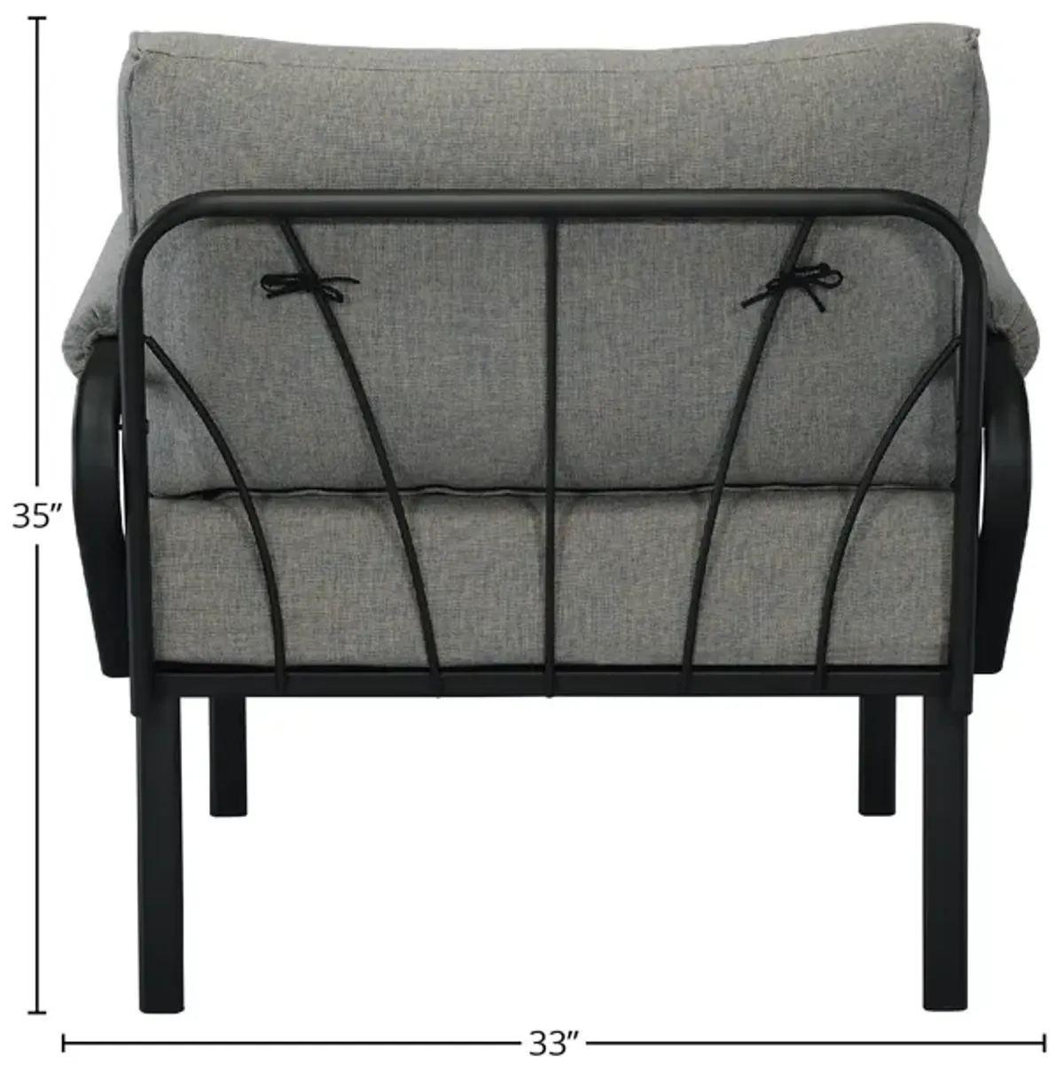 Rajni - Patio Set (2 Seats Chairs)