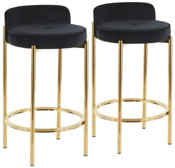 Chloe - Contemporary Counter Stool (Set of 2)
