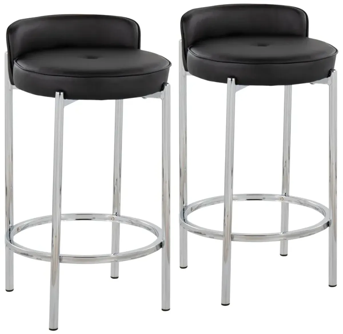 Chloe - Contemporary Counter Stool (Set of 2)