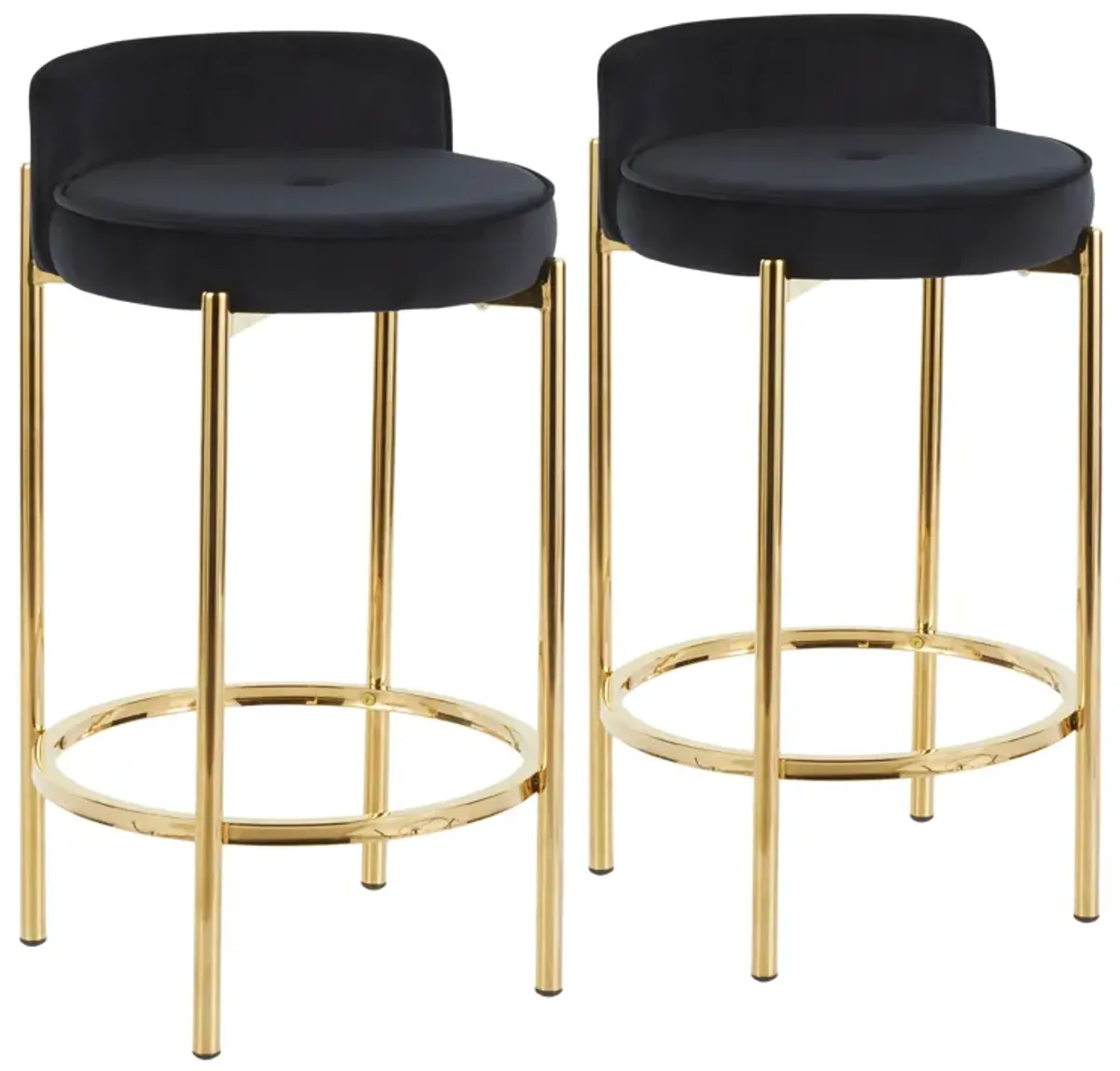 Chloe - Contemporary Counter Stool (Set of 2)