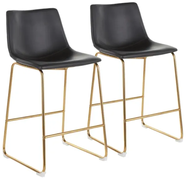 Duke - Contemporary Counter Stool (Set of 2)