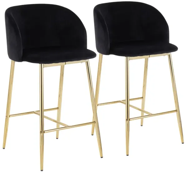 Fran - Contemporary Counter Stool (Set of 2)