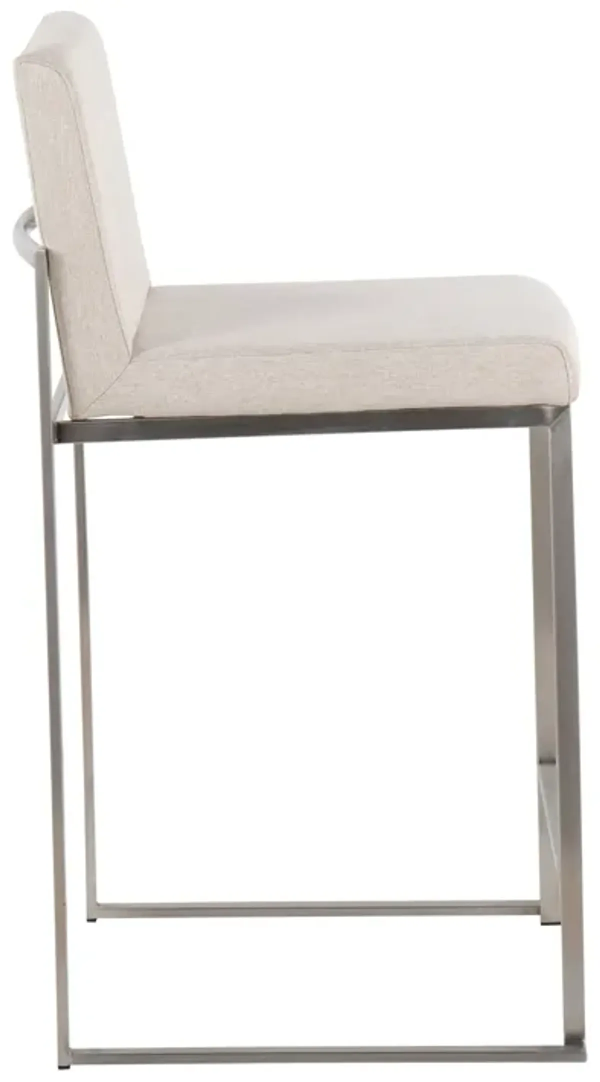 Fuji - Contemporary High Back Counter Stool, Functional Design