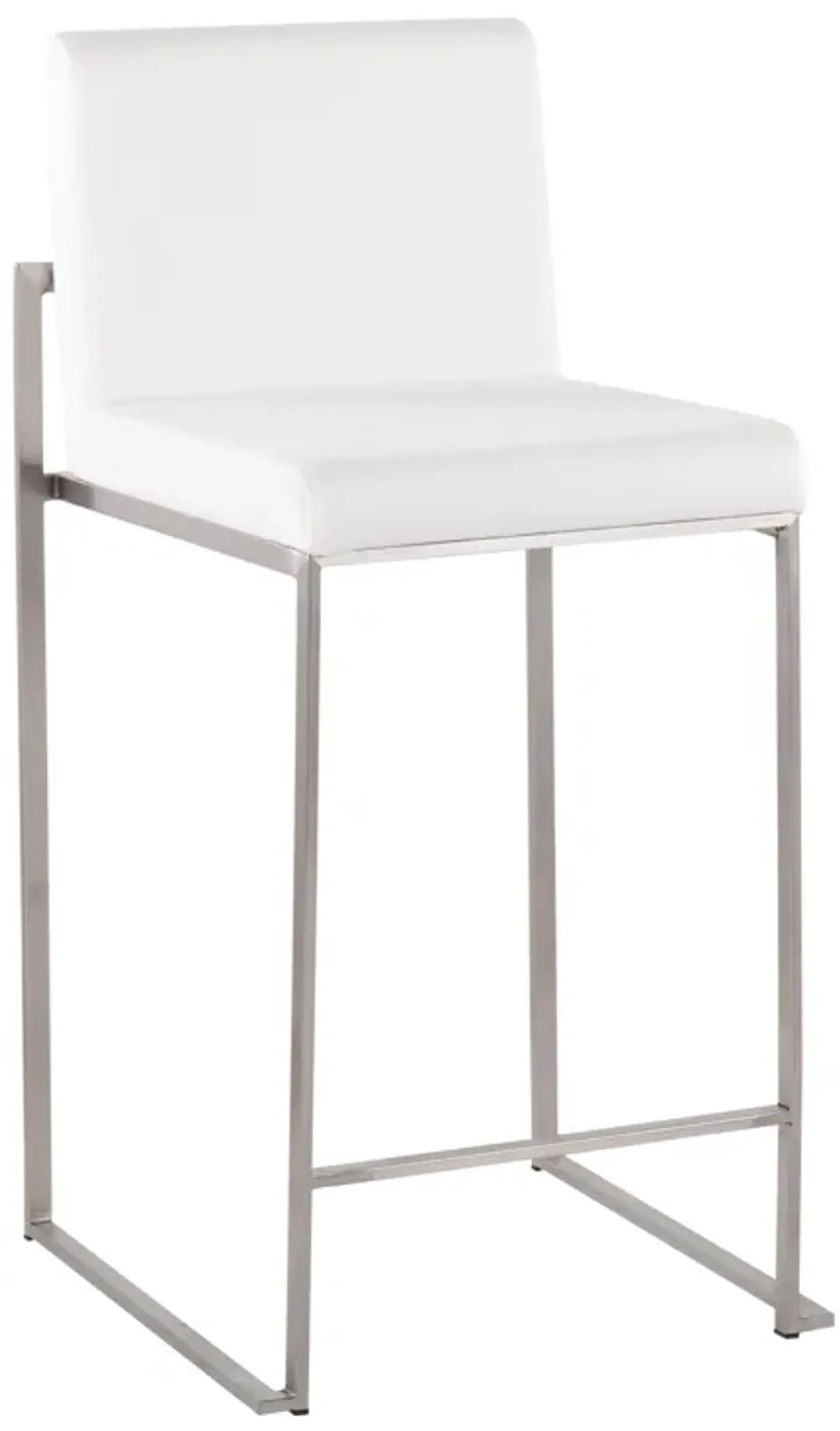 Fuji - Contemporary High Back Counter Stool, Functional Design