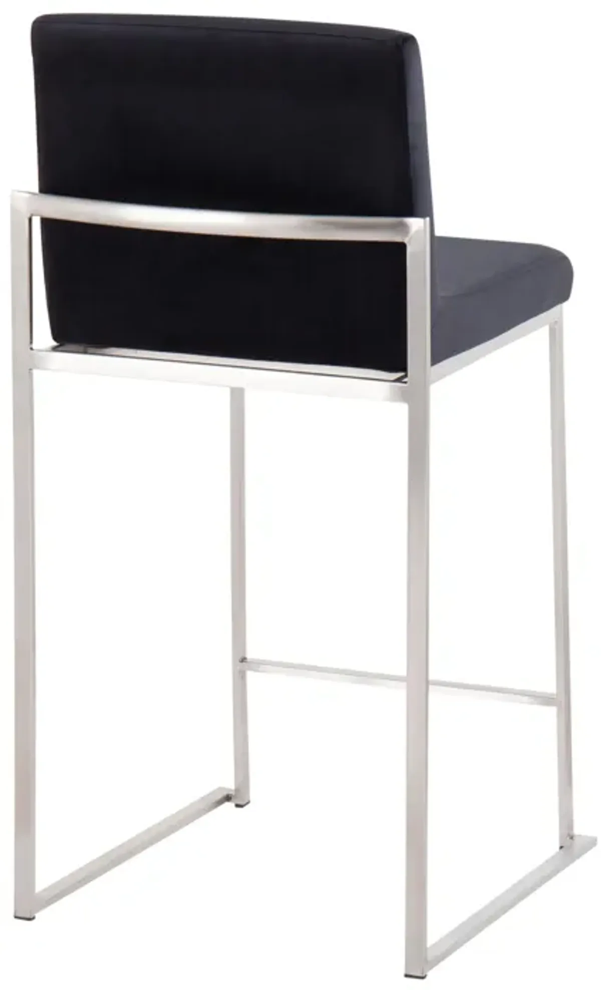 Fuji - Contemporary High Back Counter Stool, Functional Design