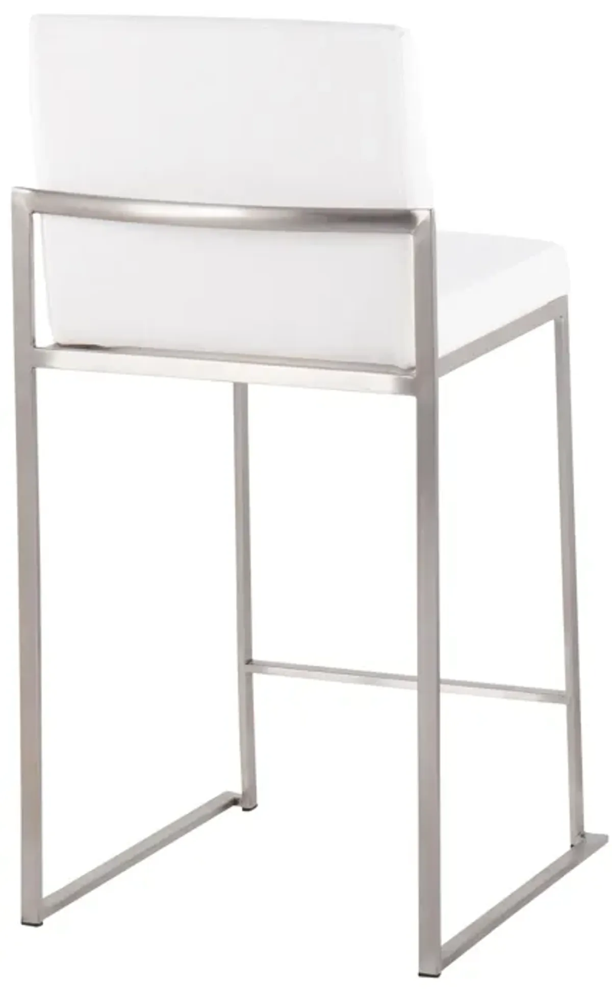 Fuji - Contemporary High Back Counter Stool, Functional Design