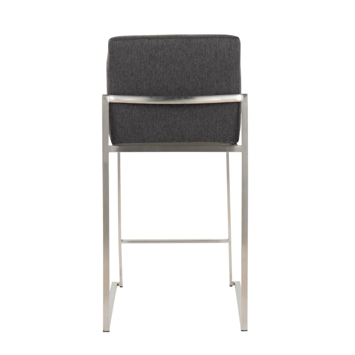 Fuji - Contemporary High Back Counter Stool, Functional Design