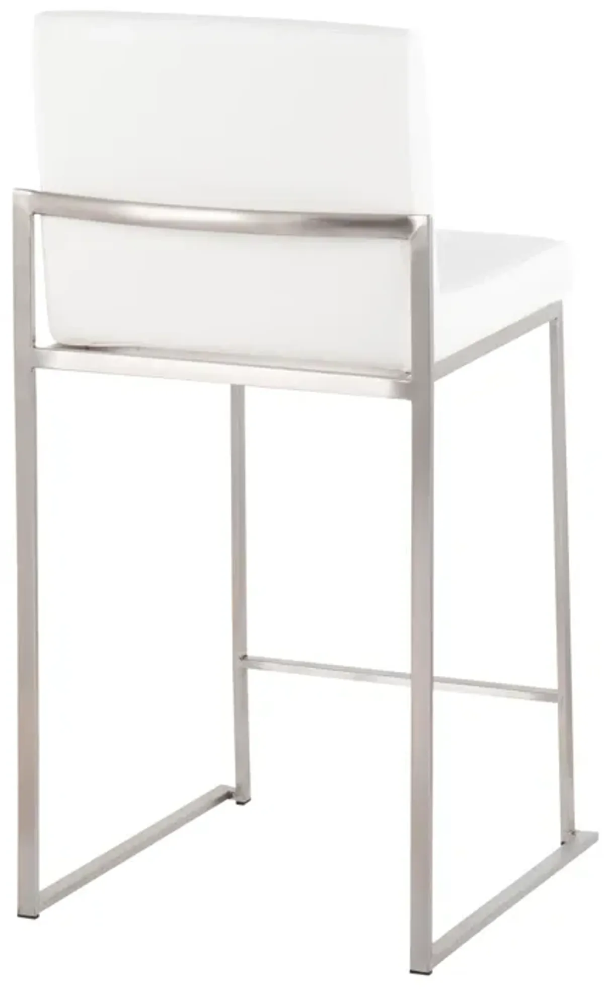 Fuji - Contemporary High Back Counter Stool, Functional Design