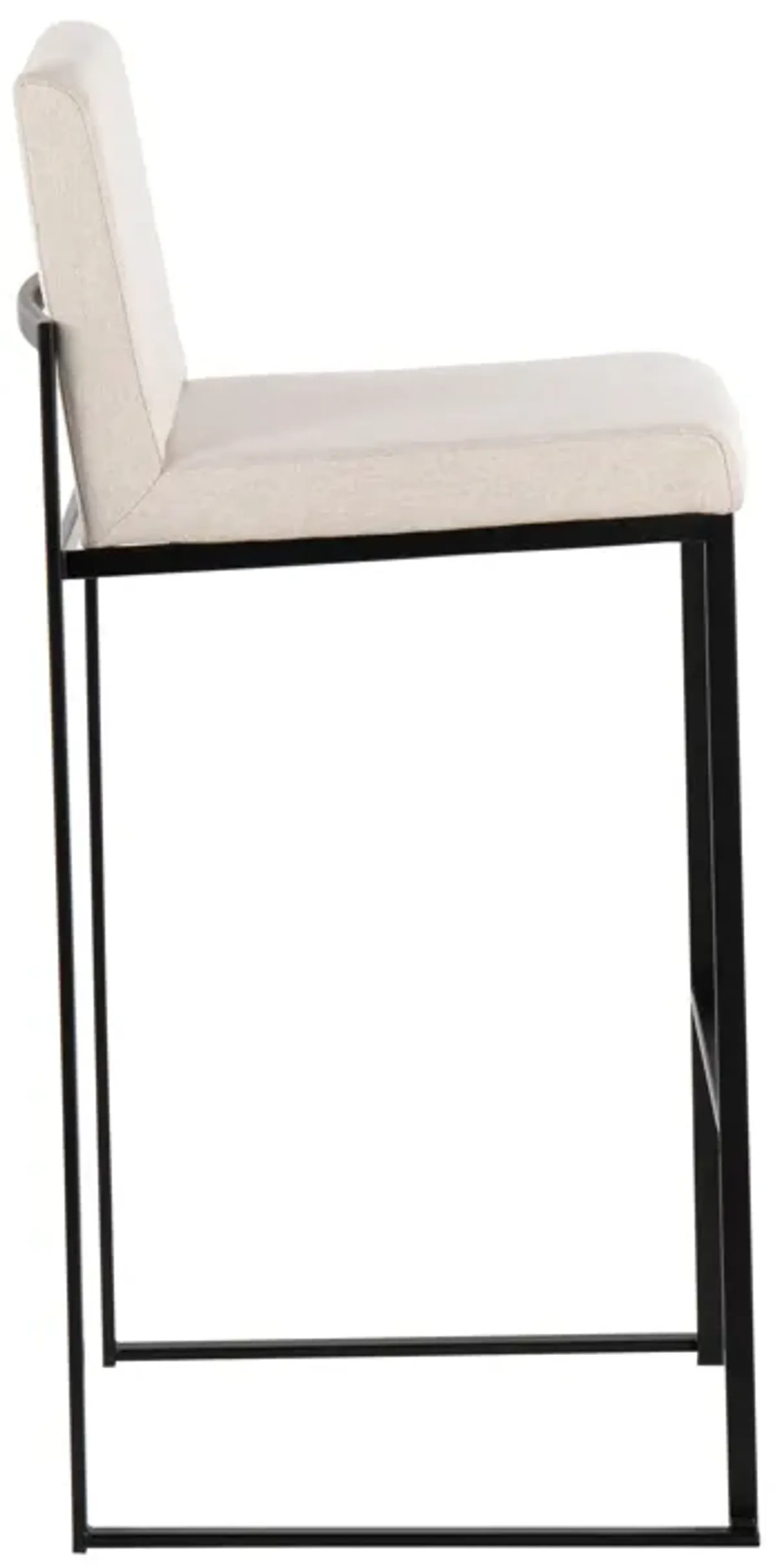 Fuji - Contemporary High Back Barstool Elegant Design