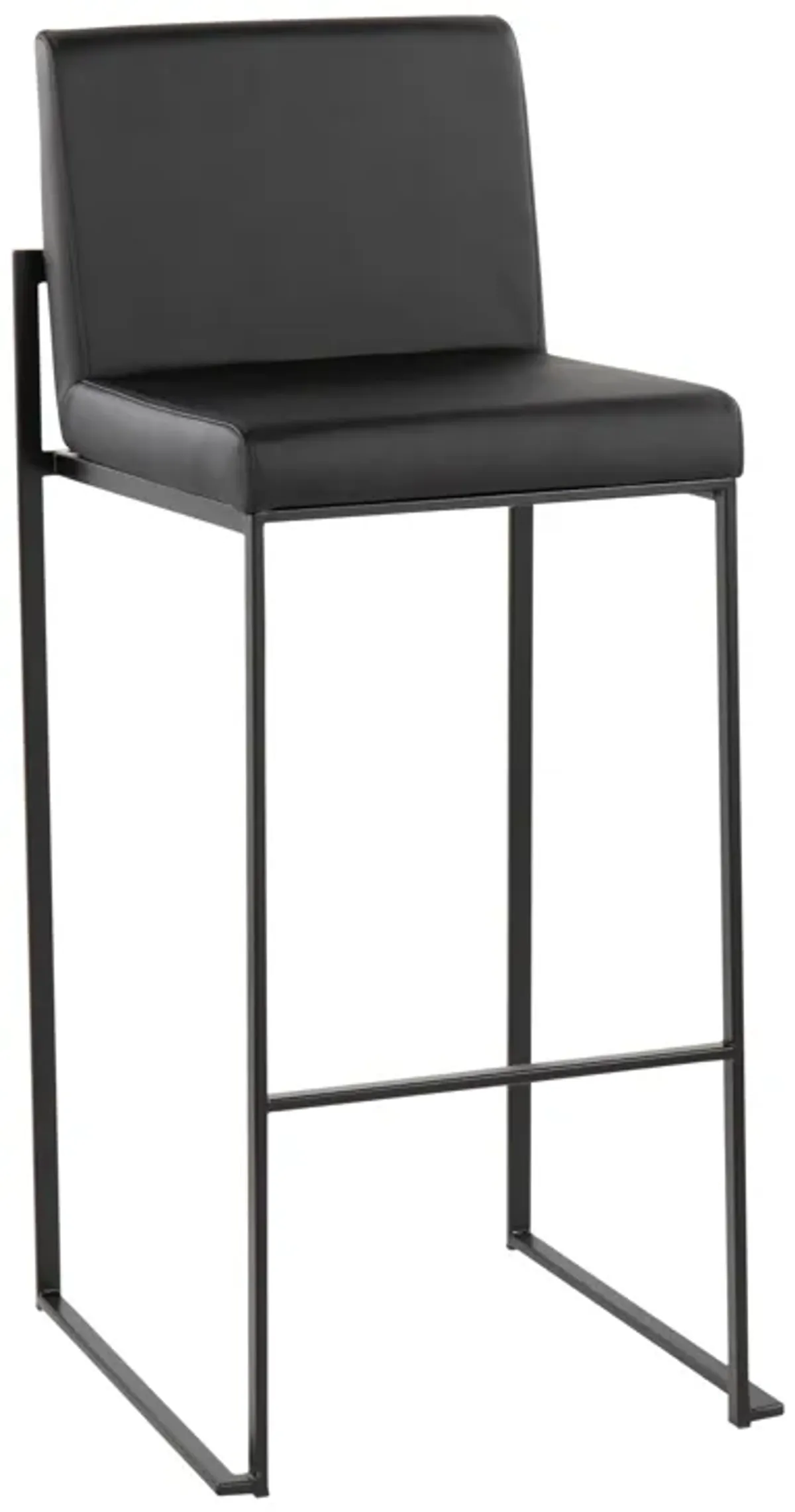 Fuji - Contemporary High Back Barstool Elegant Design