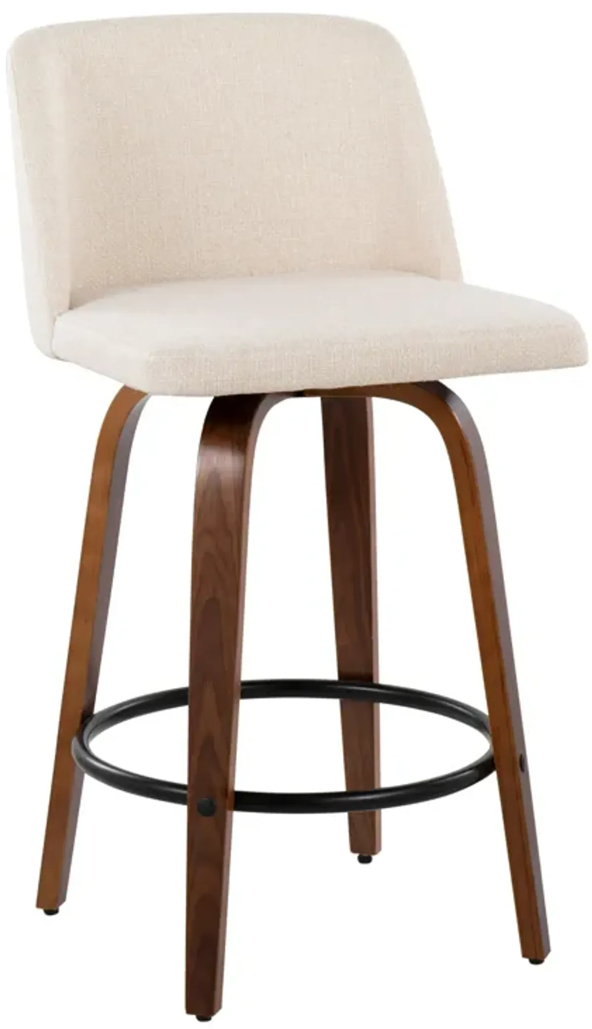 Toriano - Mid Century Modern, Counter Stool (Set of 2)