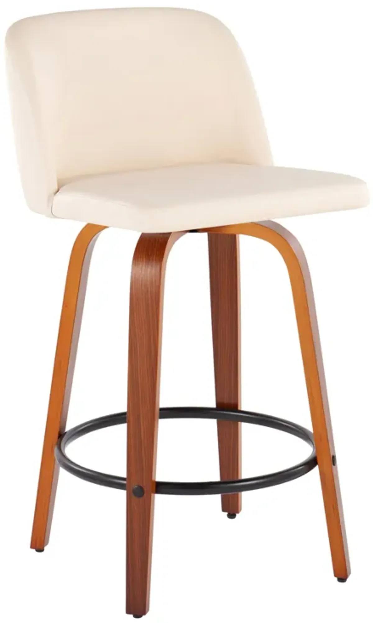 Toriano - Mid Century Modern, Counter Stool (Set of 2)