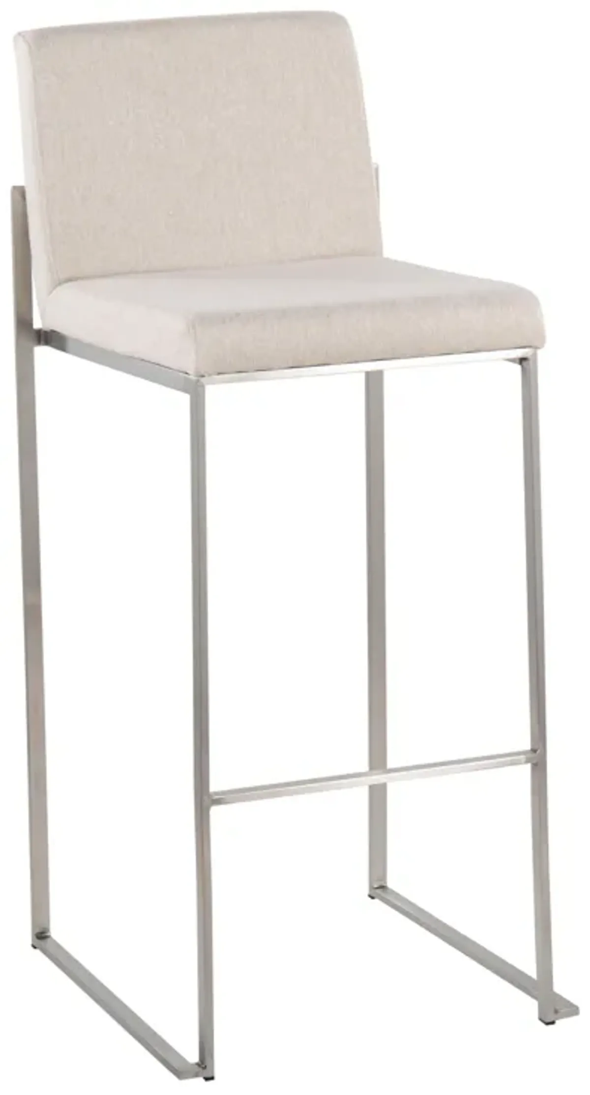 Fuji - Contemporary And Modern Elegance High Back Barstool