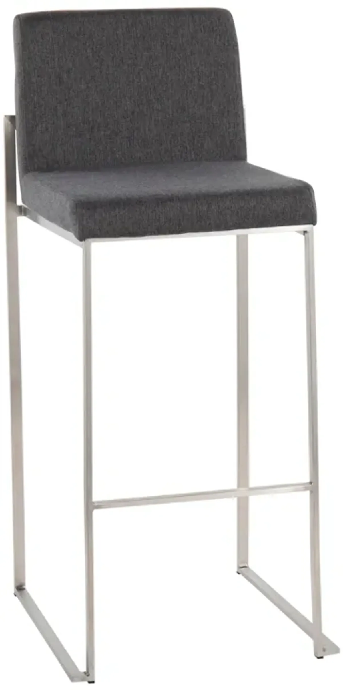 Fuji - Contemporary And Modern Elegance High Back Barstool