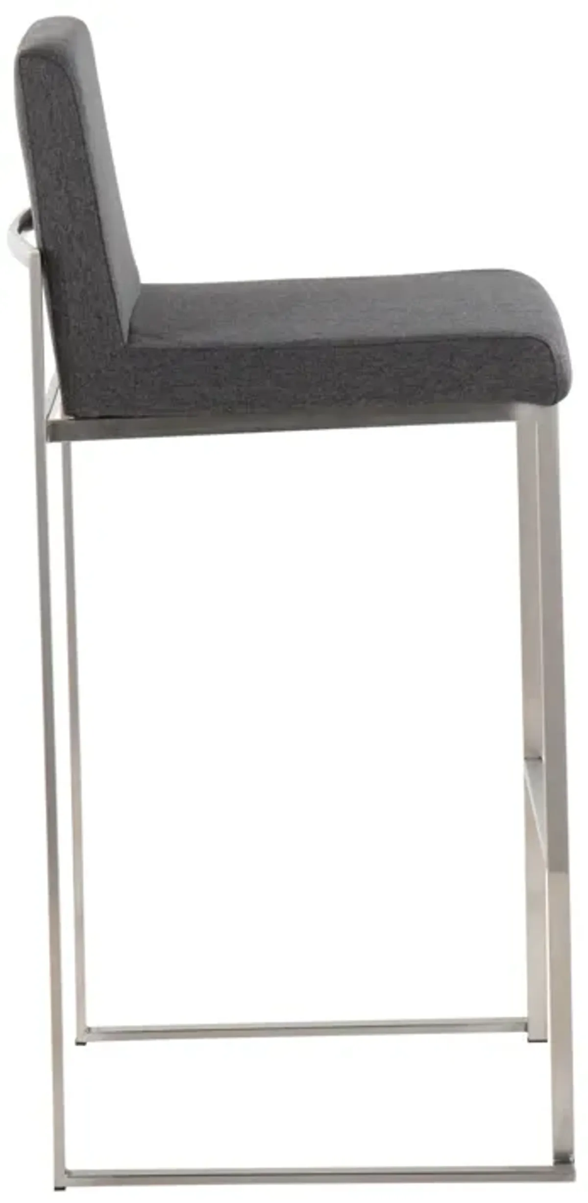 Fuji - Contemporary And Modern Elegance High Back Barstool